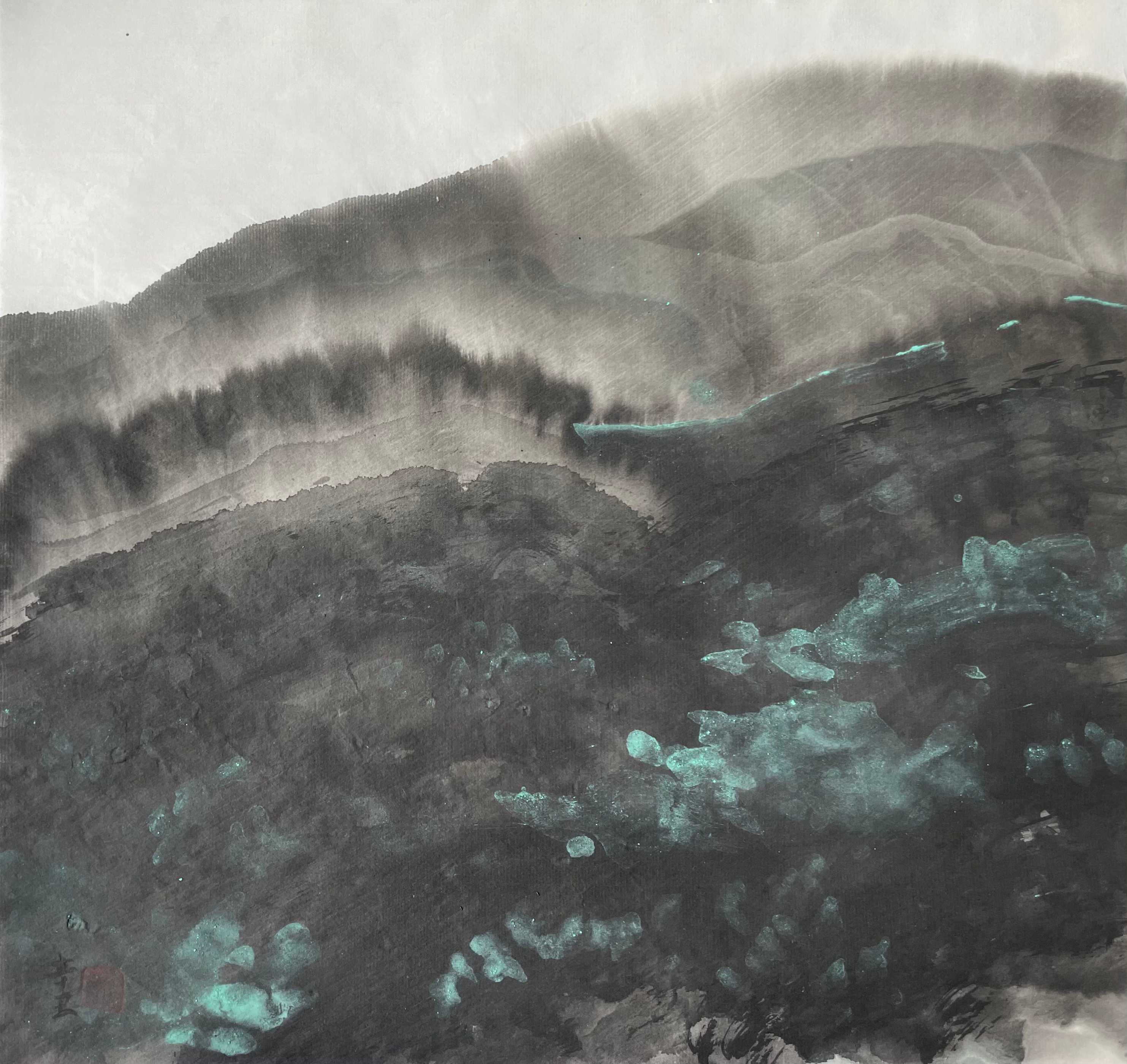 国际艺术家与设计师协会  艺术家地图    山水画 艺术家 画家 张雁枫  当代水墨